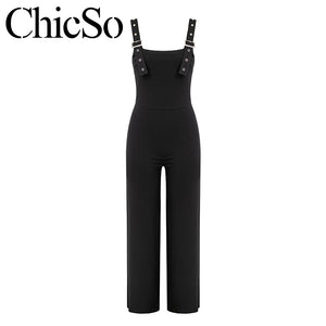 Black Elegant Skinny Jumpsuit