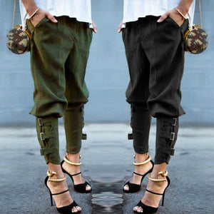 High Waist Casual Harem Pants