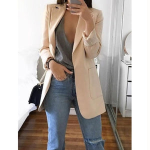 Casual Long Blazer