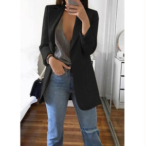 Casual Long Blazer