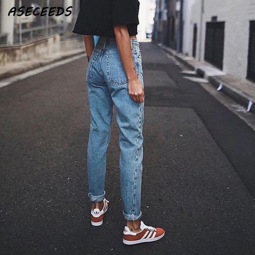 Vintage High Waist  Boyfriend Jeans