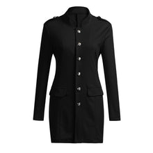 Load image into Gallery viewer, Women&#39;s Military Inspired Button Down Blazer