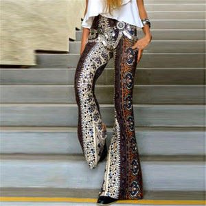 Bohemian hot sale bell bottoms